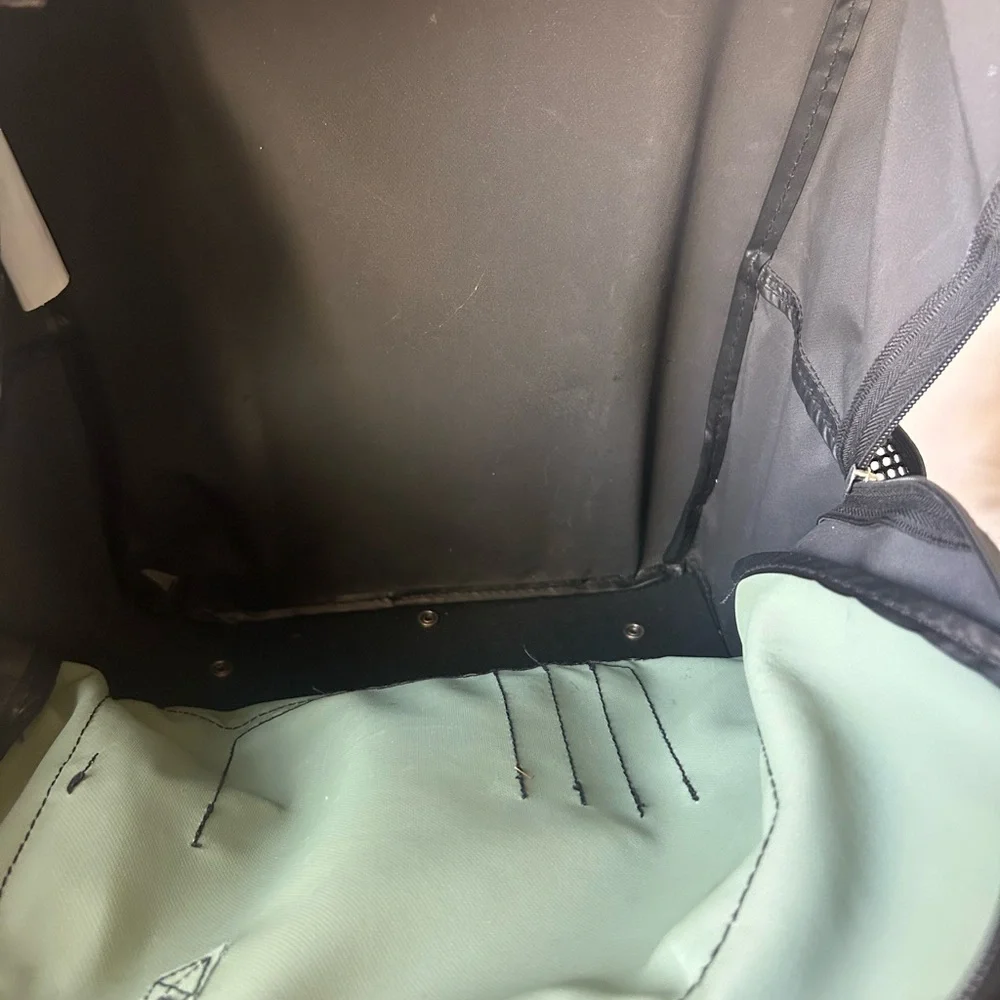 Black and Gray Men's Backpack trolley